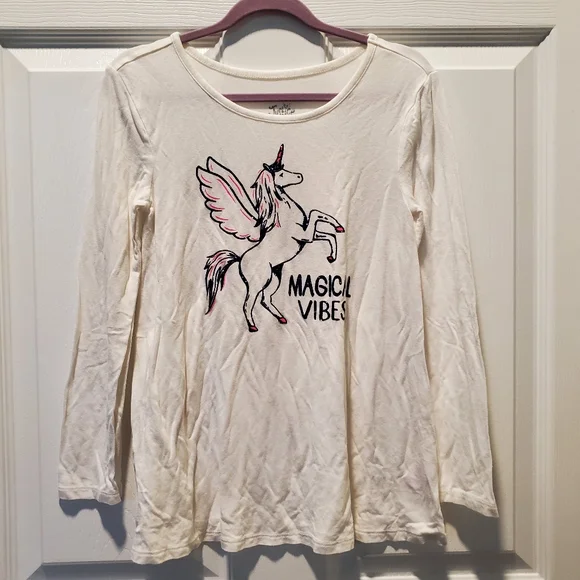 Girls Unicorn dress and shirt bundle, size 6 - Picture 2 of 14